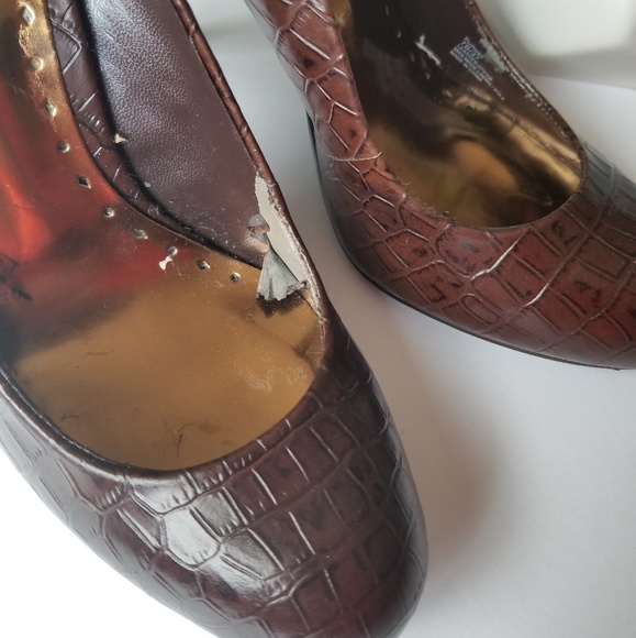 BCBGirls Women's Heels Brown Size 7 - Picture 7 of 8